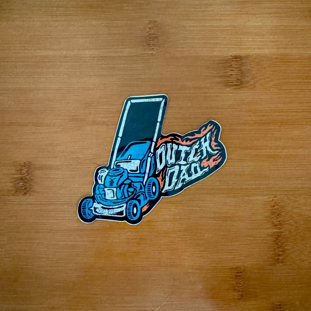 Dutch bros sticker Father’s Day edition